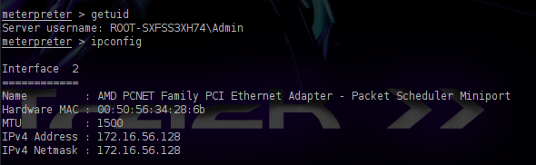 information about the remote target