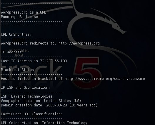 Running Automater against a URL