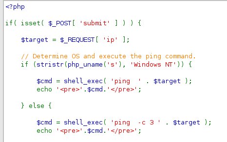 Command Execution – DVWA – Penetration Testing Lab