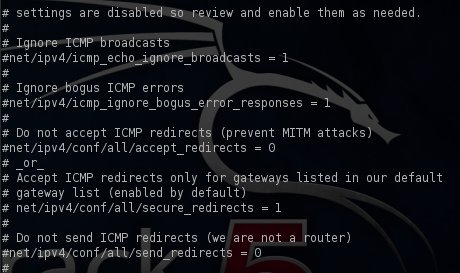 Opening the conf files