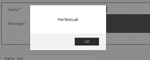 Comment Field vulnerable to XSS