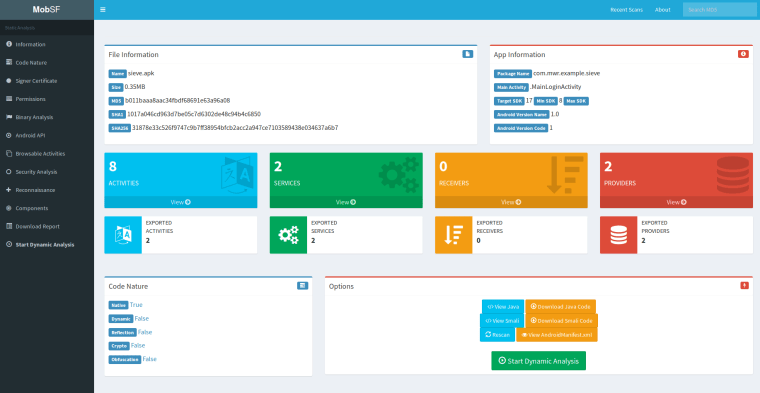 MobSF - APK Analysis.png