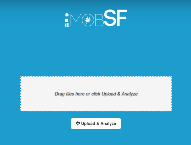 mobsf-main-page