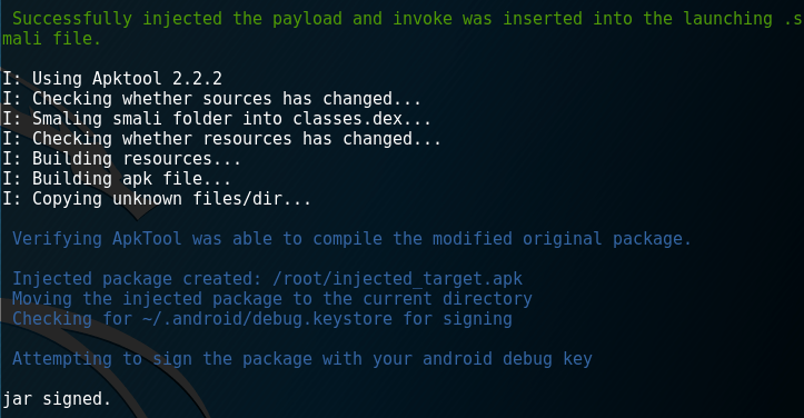 APK Injector - Building the Inject APK
