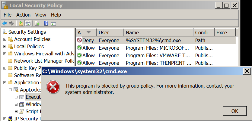 AppLocker Bypass – Rundll32 – Penetration Testing Lab
