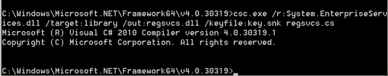 Compile the CSharp Code