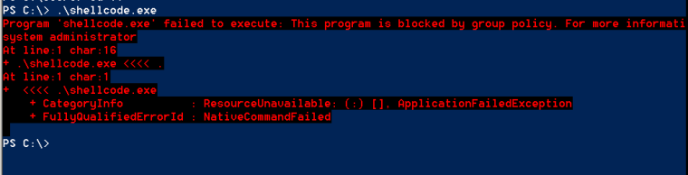 AppLocker Rule - Block Executables