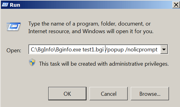 Execute BGI File via Run