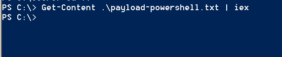 PowerShell - Executing Commnad from a txt