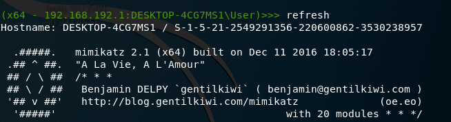 ThunderShell - Mimikatz