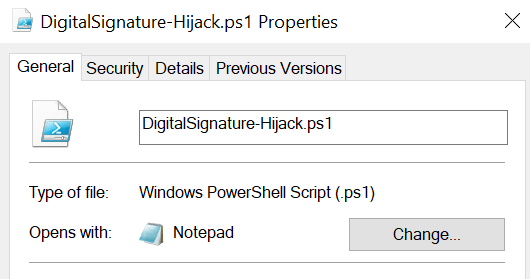 Unsigned PowerShell Script