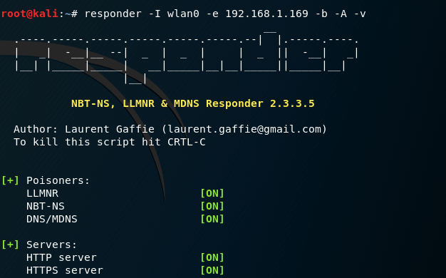 Frameset - Responder Configuration
