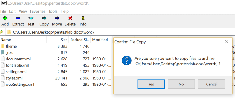 webSettings with Frameset - Adding new version to archive