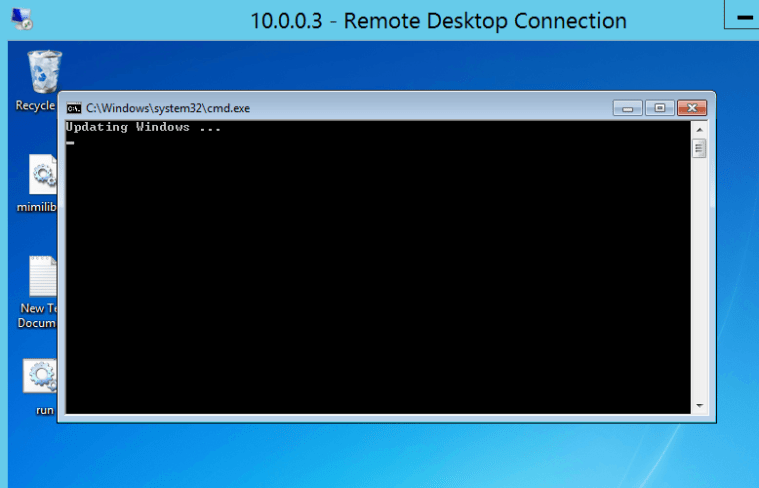 RDP Inception - Propagation of Code