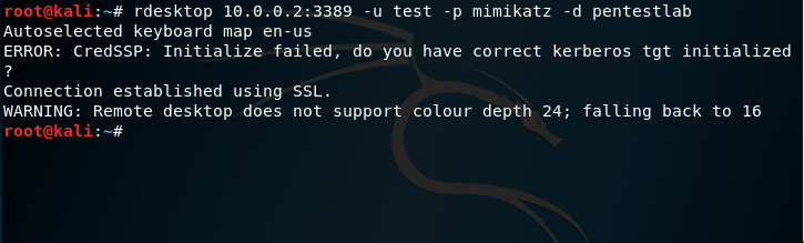 Skeleton Key - Remote Desktop
