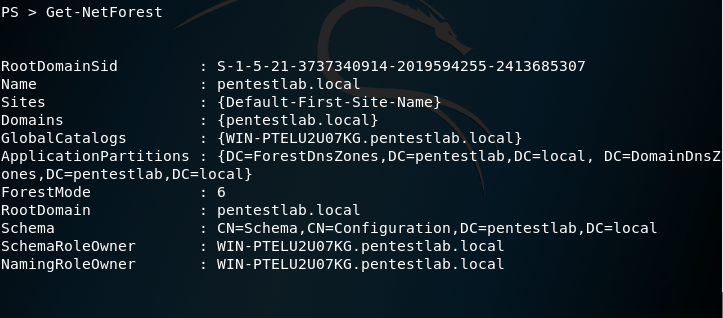 PowerView - Obtain Trusts for the Forest